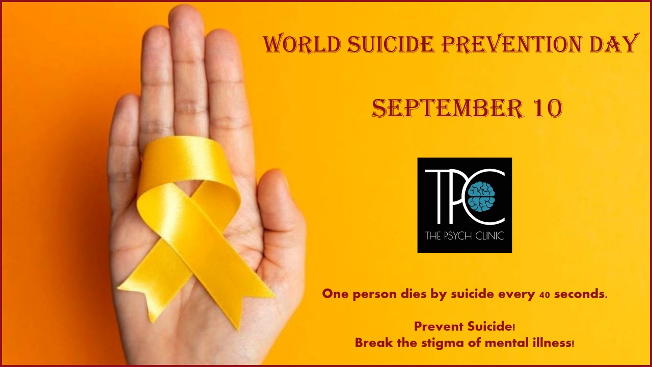 World Suicide Prevention Day 2021 - The Psych Clinic