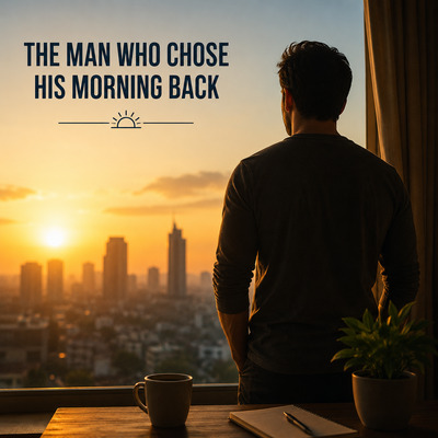 The man and the morning light